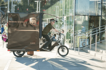 Deliveries by e-trike: Now happening in Portland. Photo: